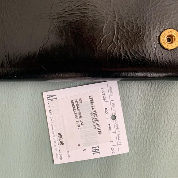 Moschino NWT Logo Leather Wallet on a Chain - Picture 5 of 14